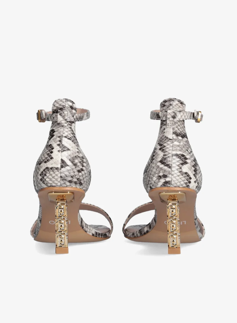 Liu Jo Sandals with branded heel
