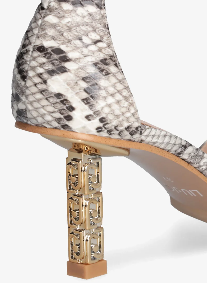 Liu Jo Sandals with branded heel