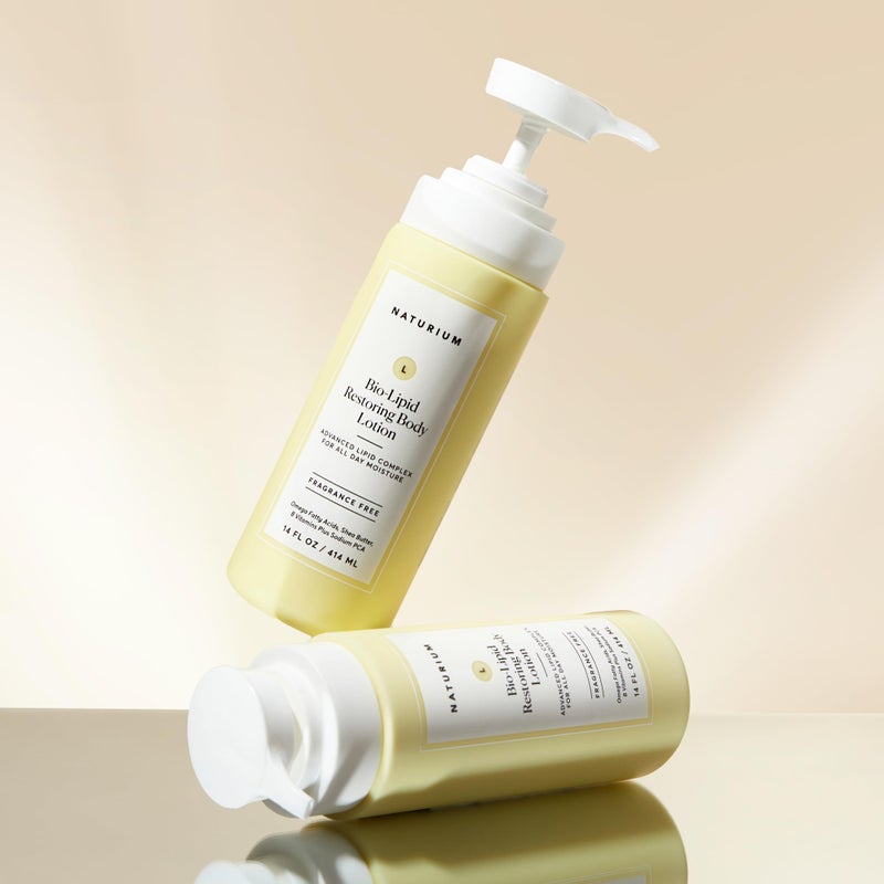 Naturium Bio-Lipid Restoring Moisturizing Body Lotion with Shea Butter, Fragrance Free, 14 oz - Image 5