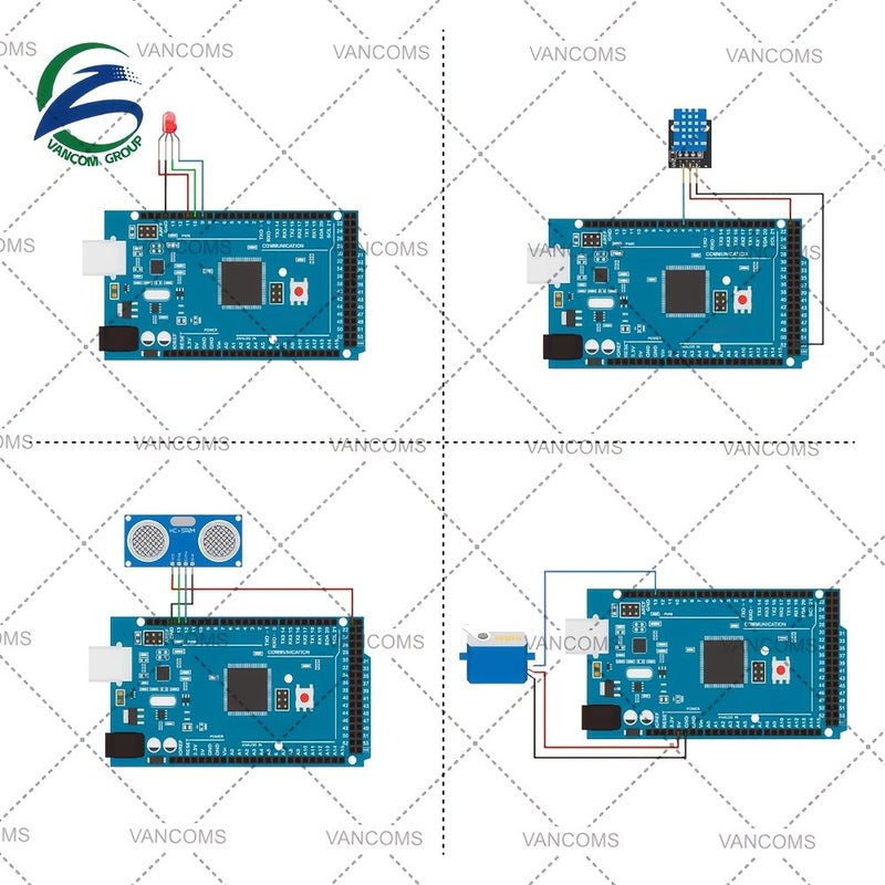 مجموعة التحكم في الطابعة ثلاثية الأبعاد مع Ramp 14 2004 LCD ولوحة الأم Mega2560 - Image 4