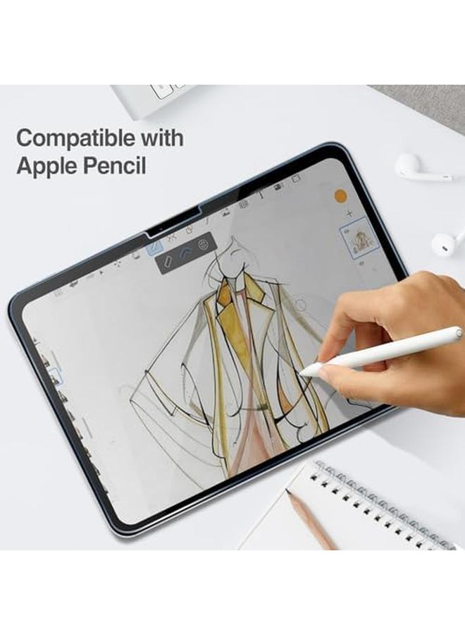 Procases 1 Pack Privacy Screen Protector + 2 Pack Camera Lens Protector For Ipad Air 11 Inch M2 2024 6Th Generation Anti Spy Tempered Glass Film For Ipad Air 6 A2902 A2903 A2904 Blue - Image 5