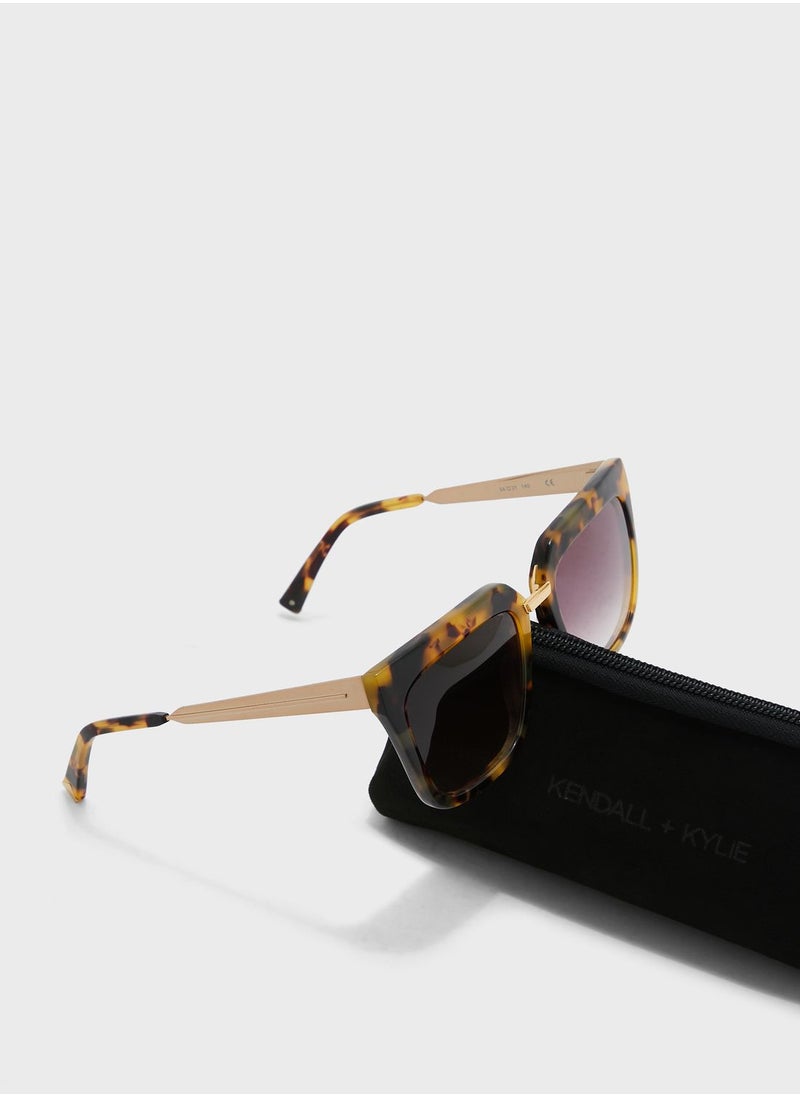 KENDALL + KYLIE - Oversized Square Sunglasses - Image 1