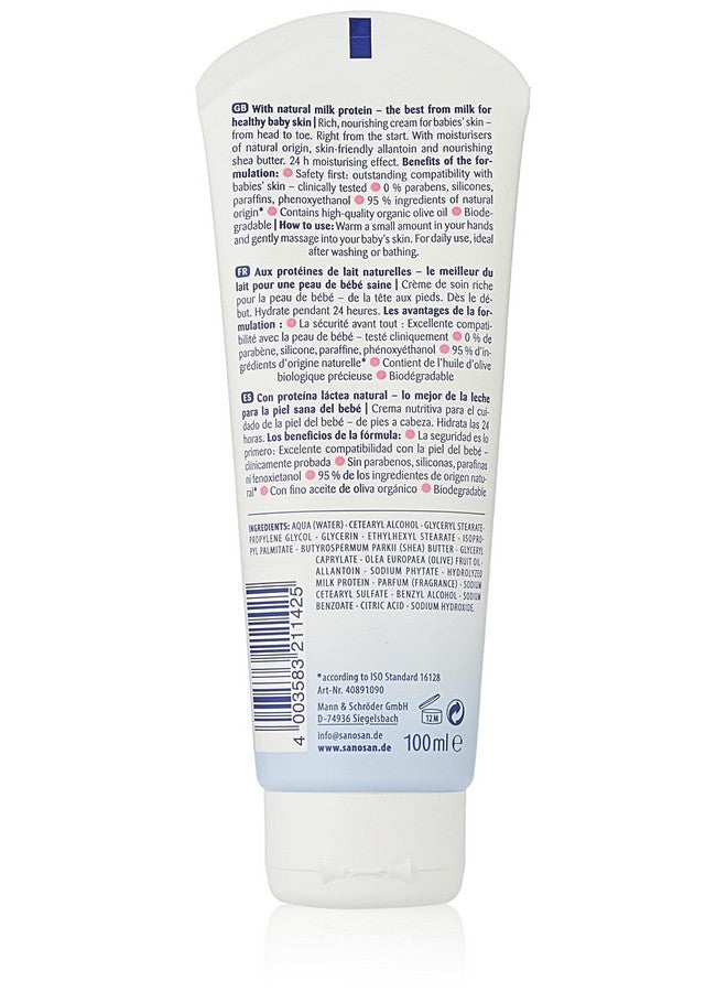 سانوسان كريم العناية بالطفل من سانوسان مع بروتين الحليب، 100 مل - Image 2