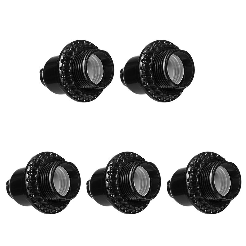 Bakelite Pendant Light Holder Socket Vintage Ceiling Lamp Fixture 5PCS Set - Image 2