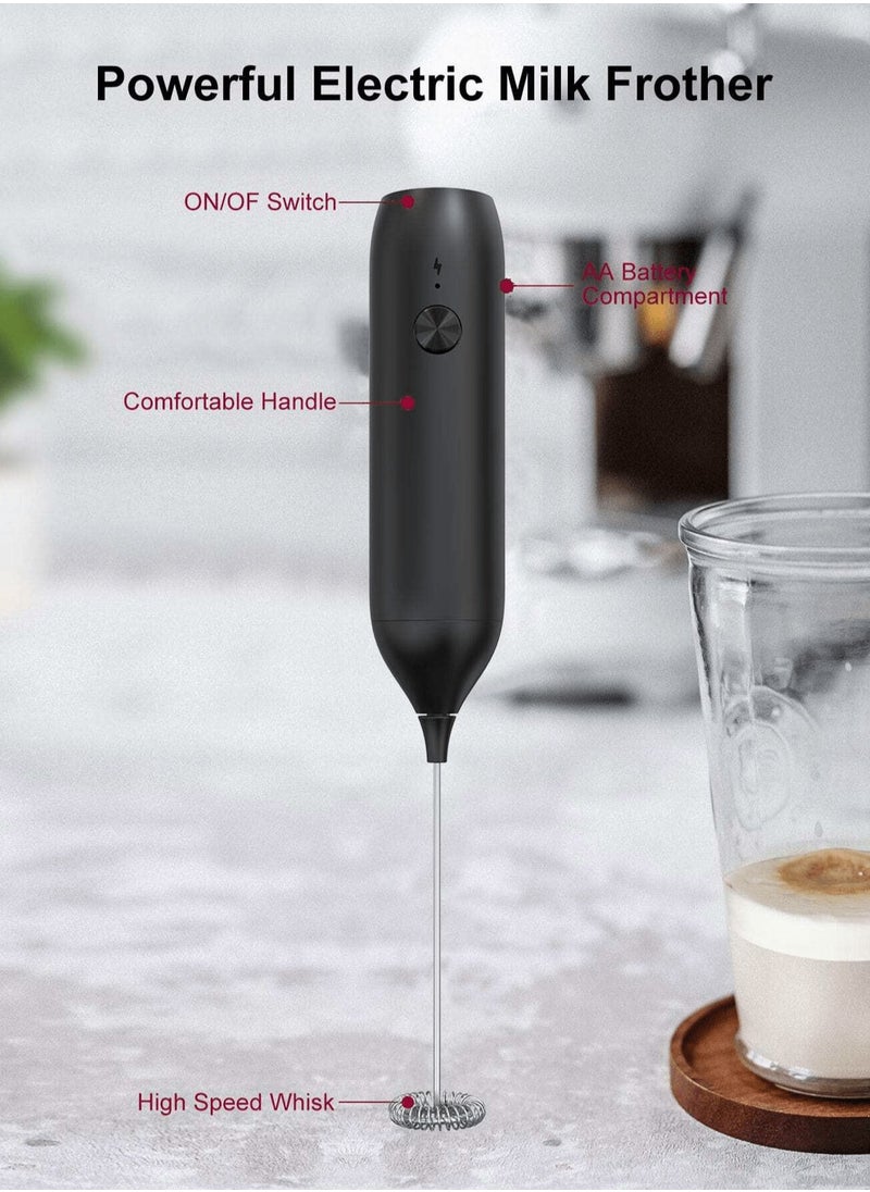 Generic Electric Milk Frother Coffee Blender Strong and Fast Foaming High-quality Stainless Steel Blender Portable Milk Frother for Family Restaurants Schools Hotels Travel  - Image 4