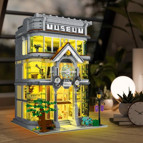 JMBricklayer Building Blocks for Adults Science Museum House Model Display and Collection Office Room Decor City Technology Construction Sets Ideas Gifts Educational Toys for Adult 21104 - Image 5