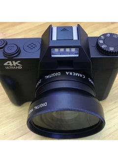 Generic E-commerce Products 4K Digital Camera Ultra High Definition 48MP 3.0 Flip Screen With Wide Angle 4K Micro Single LED-Body Color:Standard Black English Version  - Image 3