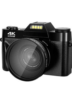 Generic E-commerce Products 4K Digital Camera Ultra High Definition 48MP 3.0 Flip Screen With Wide Angle 4K Micro Single LED-Body Color:Standard Black English Version  - Image 4