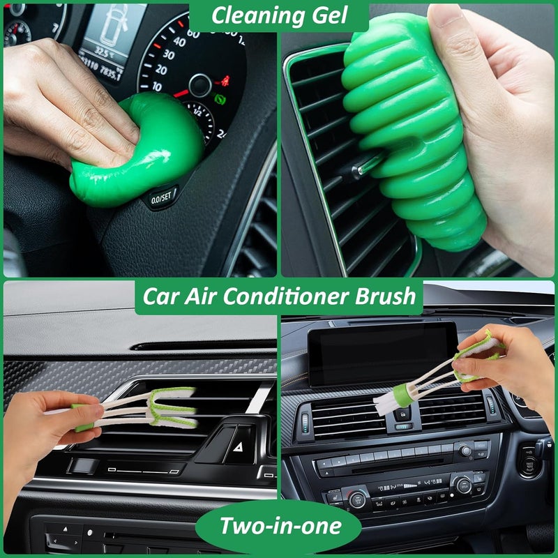 Goeveo Professional Car Detailing Brush Kit - Complete Auto Cleaning Tools Set - Image 3