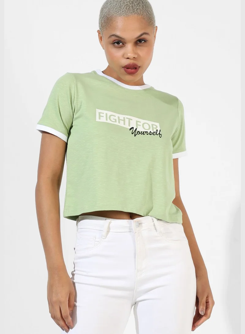 Campus Sutra Women's Printed Casual Top