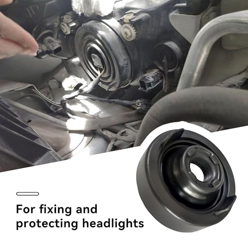 Tioollev 2 PCS Car Headlight Dust Caps, Automotive Rubber Sealing Cap Dust Cover for Headlight Protection, Universal Headlight Dust Cover Fit Most Cars Trucks SUVs, Car Accessories (2PCS) - Image 4