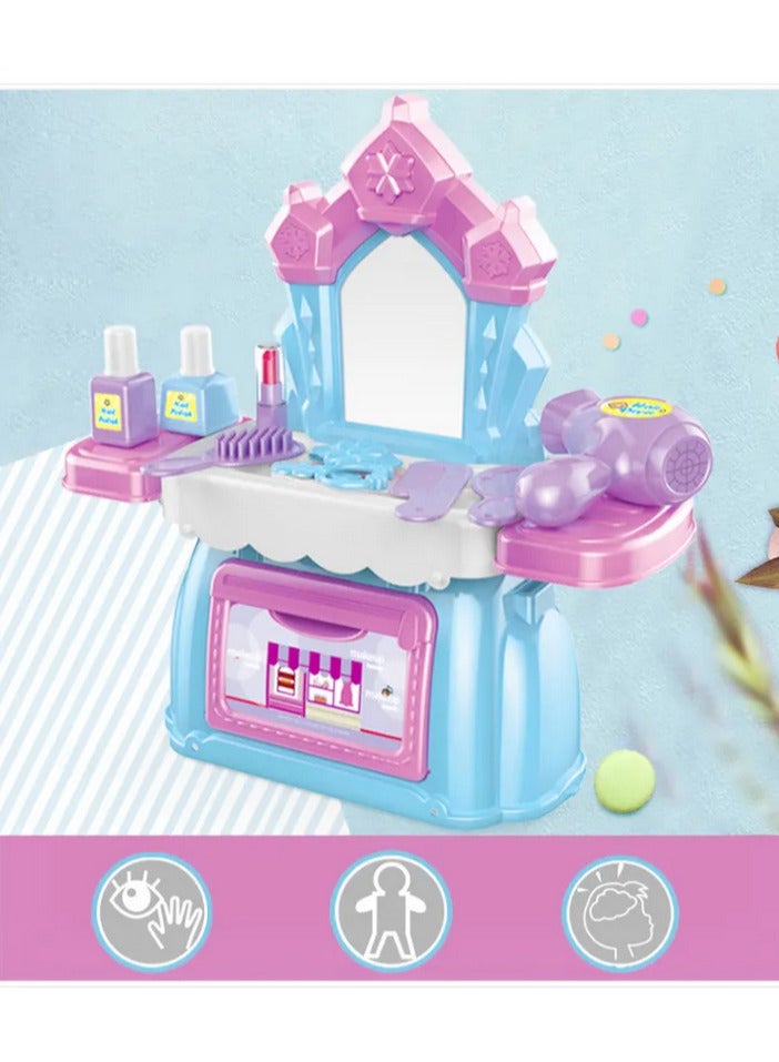 My Little Princess Salon! Complete hairdressing set with beauty accessories, a hairstyle, and a bag 2 in 1, the perfect gift for creativity and fun!  - Image 3