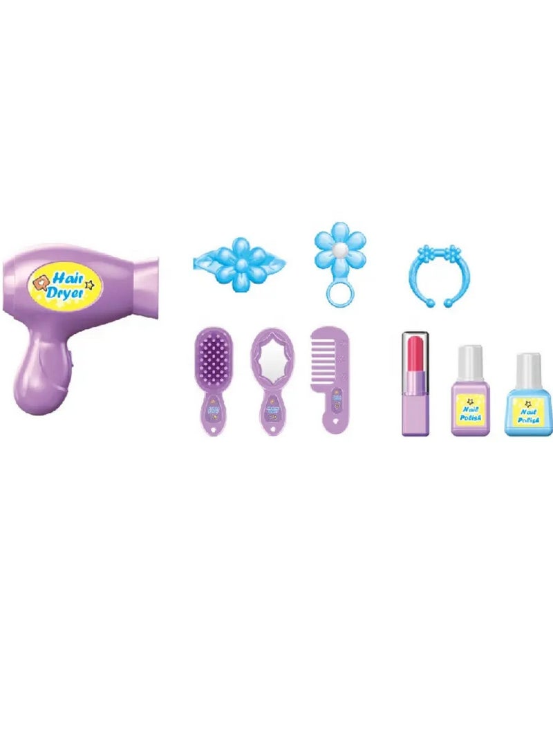 My Little Princess Salon! Complete hairdressing set with beauty accessories, a hairstyle, and a bag 2 in 1, the perfect gift for creativity and fun!  - Image 2