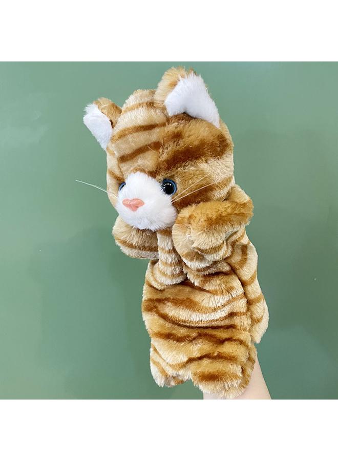 Bluejw New Kitten Animal Plush Toy Hand Doll Children's Toy Family Parent-Child Game Doll Kindergarten Storytelling - Image 4