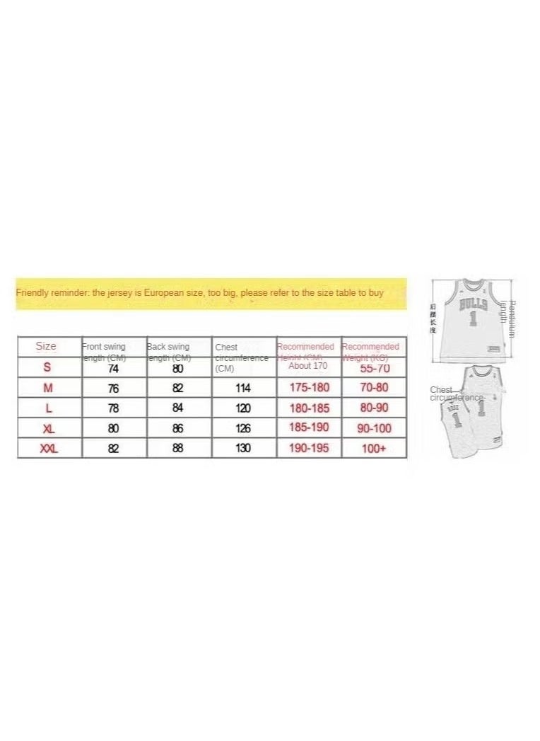 Generic NBA Star Jersey T-Shirt  - Image 2