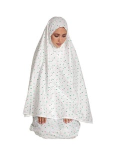 Generic Islamic prayer set of skirt and long hijab that covers the entire body for girls, with a harmonious design to give you a complete look  - Image 1