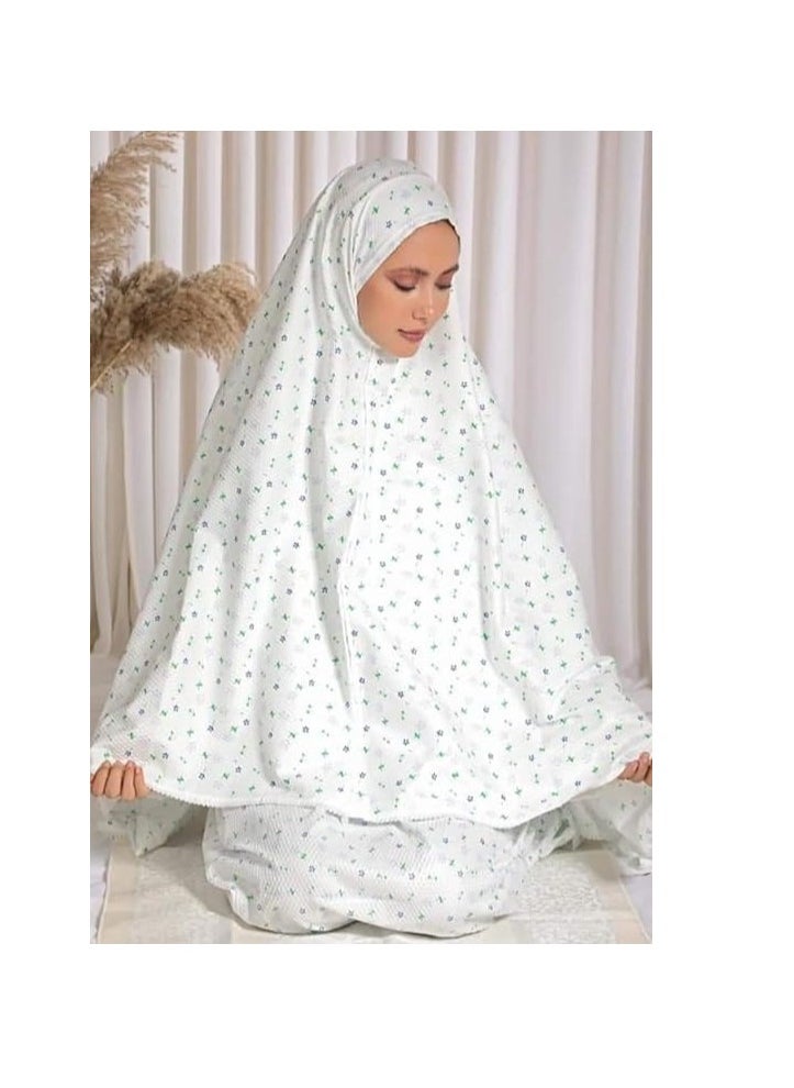 Islamic prayer set of skirt and long hijab that covers the entire body for girls, with a harmonious design to give you a complete look - pzsku/Z3D26A1284A627185F82EZ/45/_/1730198754/8fec1f83-59d5-4d88-b54a-5d85ad2aaa05