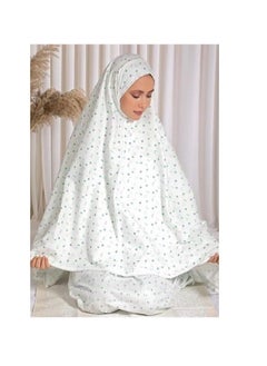 Generic Islamic prayer set of skirt and long hijab that covers the entire body for girls, with a harmonious design to give you a complete look  - Image 2