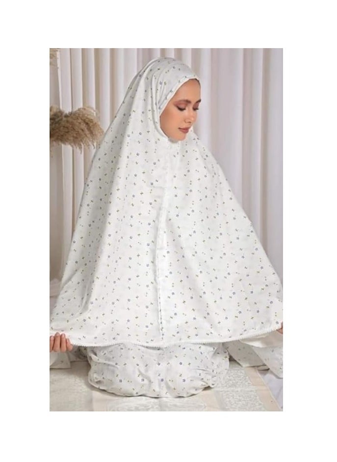 Islamic prayer set of skirt and long hijab that covers the entire body for girls, with a harmonious design to give you a complete look - pzsku/Z3D26A1284A627185F82EZ/45/_/1730198765/bb83509b-3f98-4f36-b2e1-3c103306a9ea