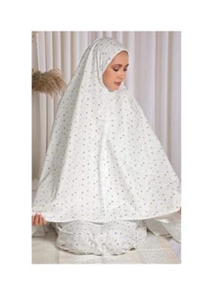 Generic Islamic prayer set of skirt and long hijab that covers the entire body for girls, with a harmonious design to give you a complete look  - Image 3