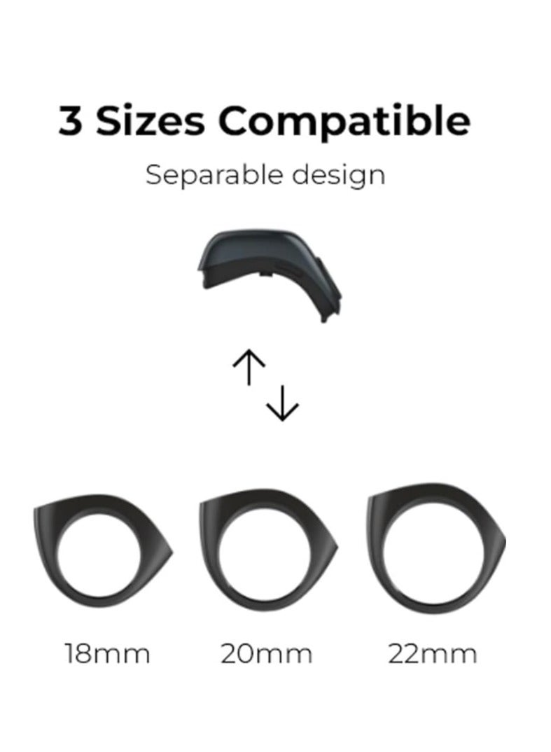 iQIBLA Smart Tasbih Zikr Ring Flex IQ-F01BR Brown - Image 2