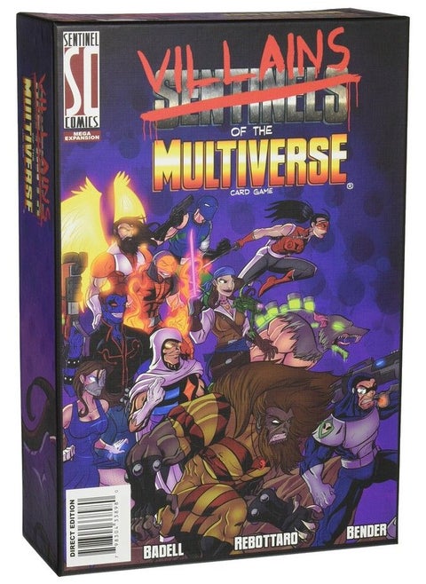 Sentinels Of The Multiverse: Villains Of The Multiverse Board Game