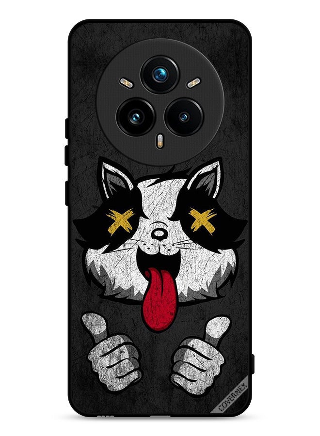 Covernex Realme 14 Pro 5G Protective Case Cover Marshmallow Cat