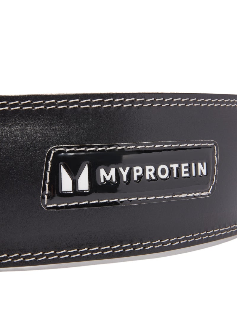 MyProtein Leather Weightlifting Belt – Strong Lower Back Support For Squats And Heavy Lifts (L) - Image 2