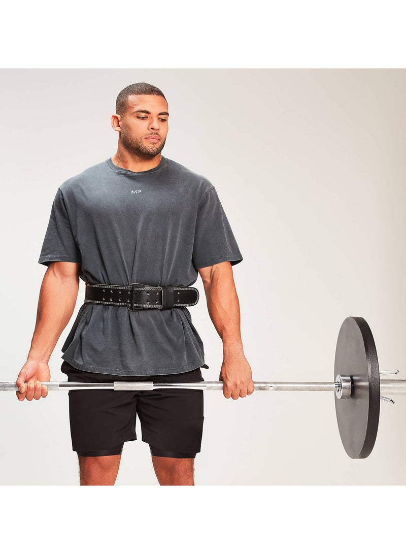 MyProtein Leather Weightlifting Belt – Strong Lower Back Support For Squats And Heavy Lifts (L) - Image 5