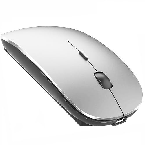 PeiBO Bluetooth 5.2 Wireless Dual-Mode Mouse, Gray Black, 2022 Model - Image 1