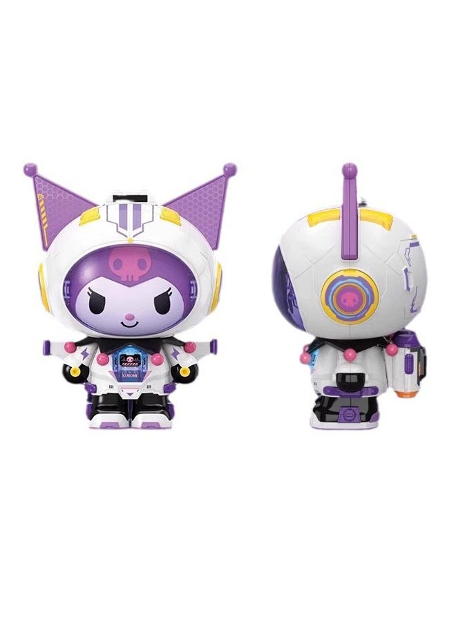 General Sanrio Kuromi Cruise Interstellar Building Blocks Children's Assembled Educational Toys Gifts for Family and friends  - Image 1