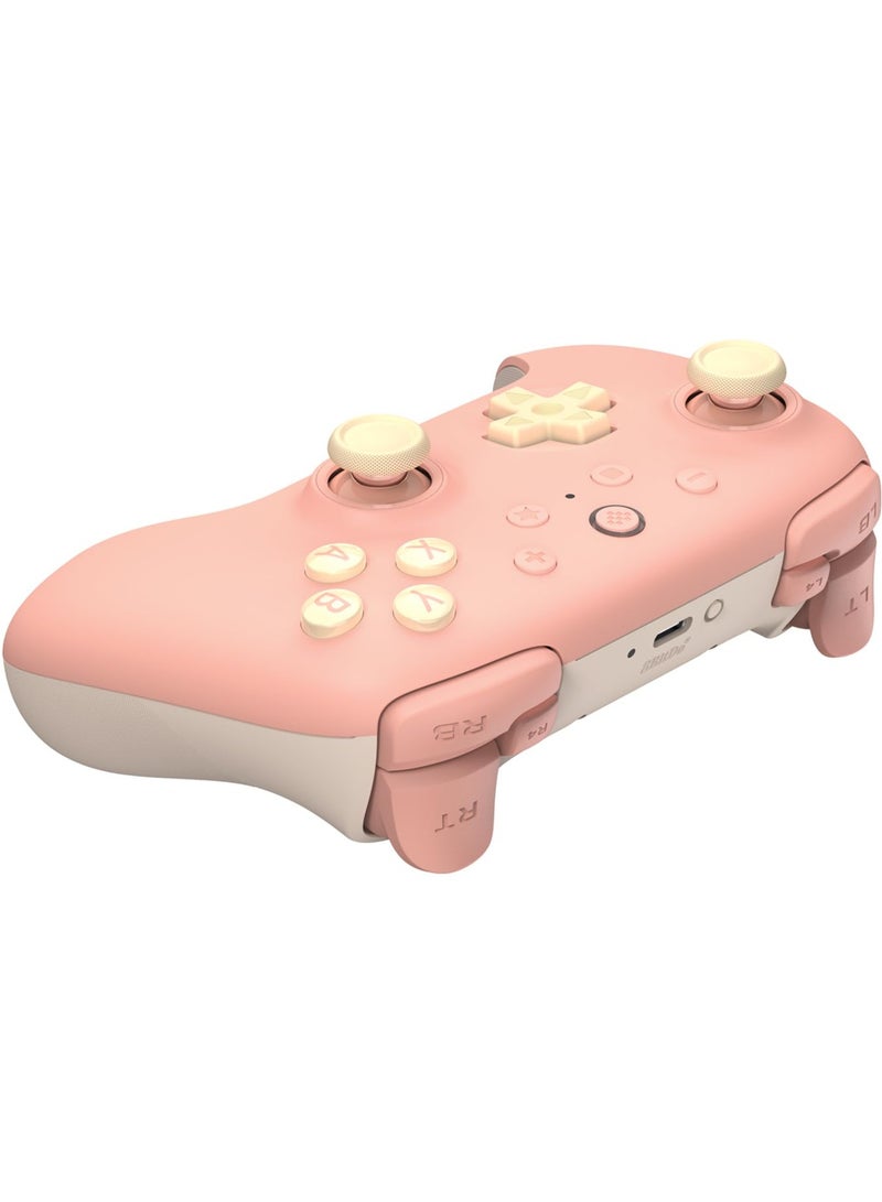 8Bitdo Ultimate 2C Wireless Controller for Windows PC and Android, with 1000 Hz Polling Rate, Hall Effect Joysticks and Triggers, and Remappable L4/R4 Bumpers (Peach) - Image 2