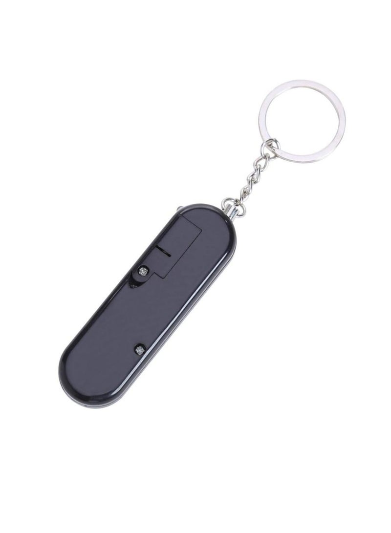 Personal Security Buzzer, Dual Speaker Loud Safety Alarm, Lightweight And Portable Security Siren, Sturdy And Durable Personal Safety Keychain Alarm For Elders Kids Women, (1pc, Black)  - Image 3