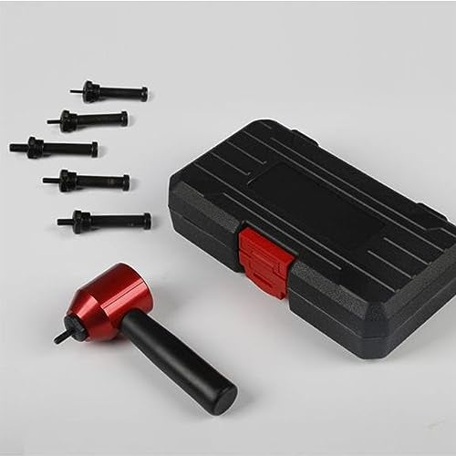 LSLANSOON 26Pcs Rivet Nut Drill Adapter M3 M4 M5 M6 M8 Metric Mandrel Rivet Nut Thread Insert Aluminum Drill Attachment Tool Set - Image 2