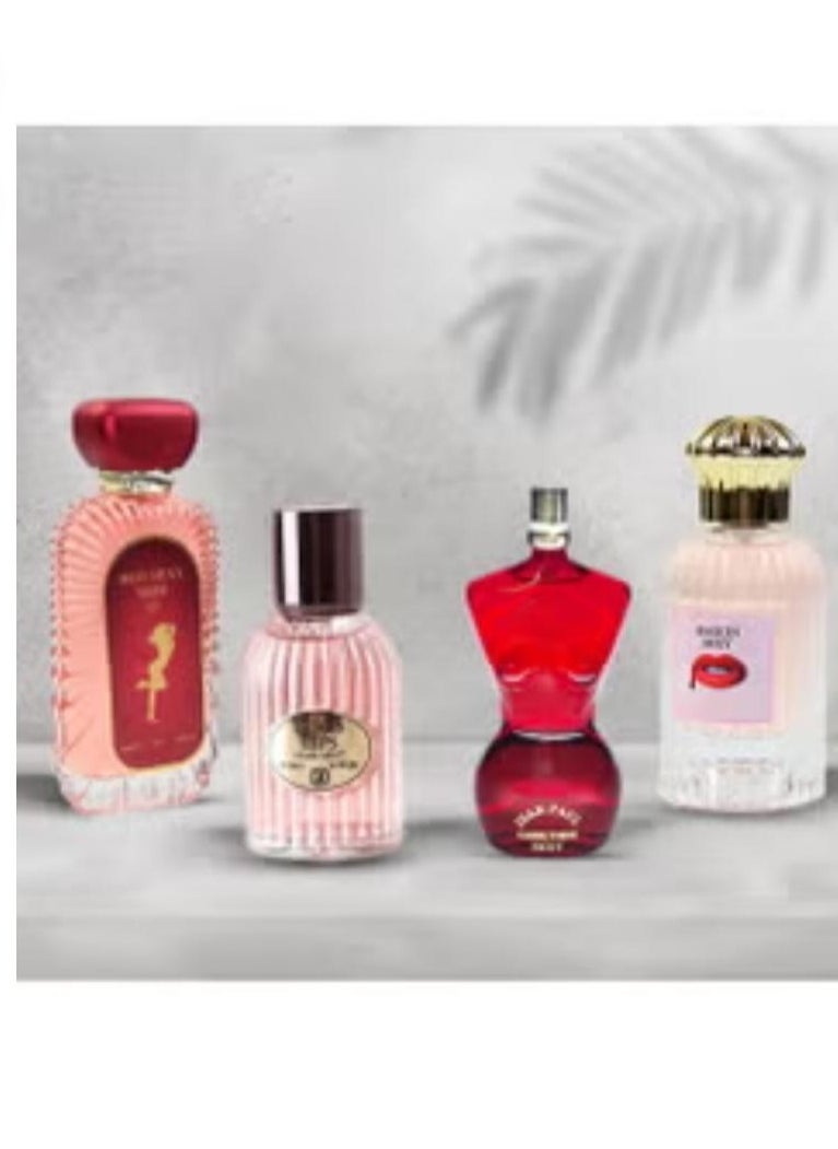 giving love Offering a set of 4 special and pleasant pheromone perfumes 