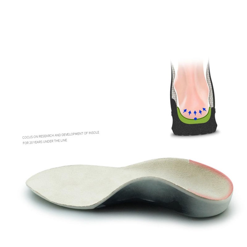 Orthotic Shoe Insoles Arch Support Cushions For Flat Feet Size 28 29 Breathable Inserts - Image 4