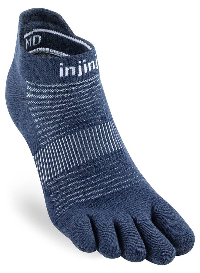 Injinji Run Original Weight No-Show (Medium, Navy)