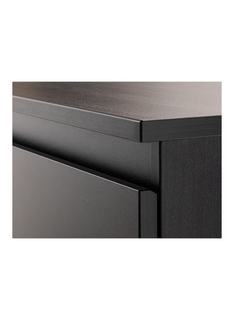 Chest of 2 Drawers Extra Storage Solution Beside Table Particleboard & Fibreboard Black-Brown 35x49 cm - pzsku/Z3D27E4667A7AC5F62920Z/45/_/1723277673/e2a3c343-bc88-4826-b845-ee1aab9cb5f7