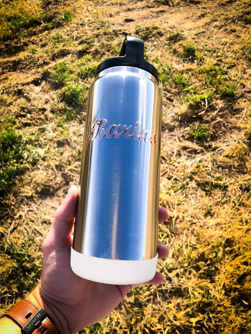 Acemoo Silicone Boot Sleeve for YETI Rambler 36 oz, Safer Protection for YETI Water Bottle 36 oz, Clear - Dishwasher Safe - Image 5