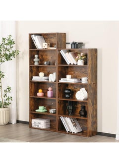 Gogoya Bookshelf,Industrial 5 Shelf Bookcase,Large 53 Inch Tall Floor Standing Open Bookshelf for Home Office, Living Room, and Bedroom Storage  - Image 3