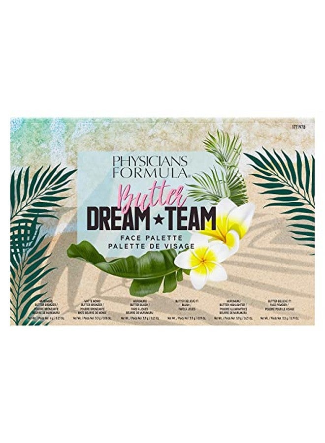 Physicians Formula Butter Dream Team Palette Makeup Gift Set Bronzer Blush Face Powder Dermatologist Approved - Image 1