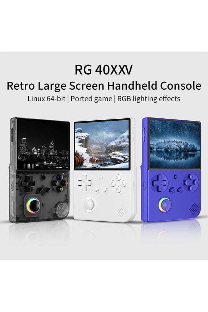 ANBERNIC  RG40XX V Handheld Game Console RG 40XXV 4.0'' IPS Screen with 64G TF Card  Supports 5G WiFi 4.2 Bluetooth Online Fighting,Streaming and HDMI Retro Emulator RG40XX  - Image 2