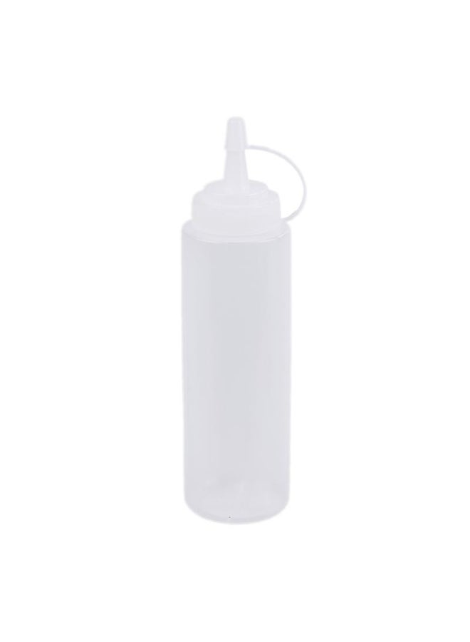 Kitchen Plastic Salad Squeeze Bottle 8Oz For Sauce Vinegar Oil Ketchup Tool  - Image 3
