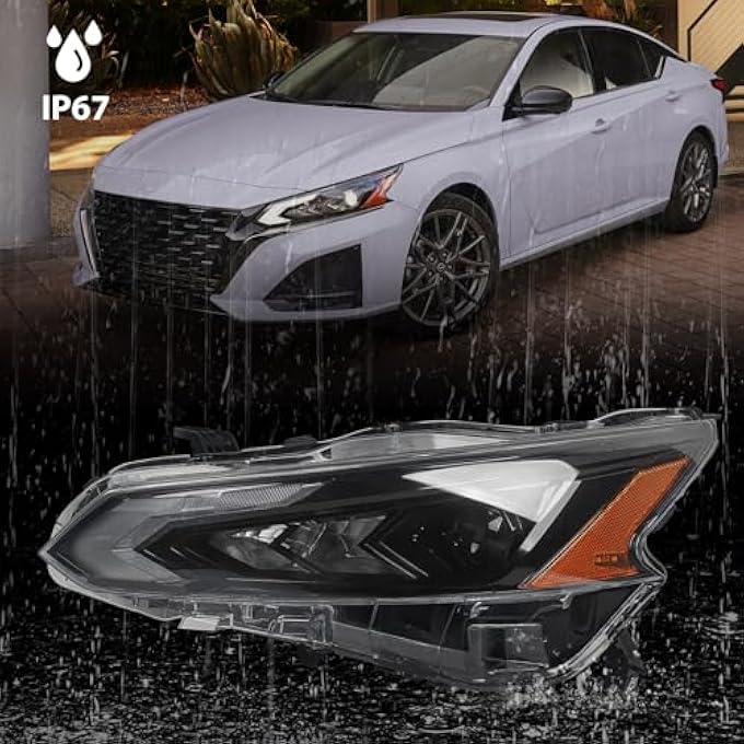 Huray Full Led Headlight Assembly Fit For Nissan Altima 2023 2024 Lh Projector Headlamp WLed Drl Oe Style Left Driver Side - Image 5