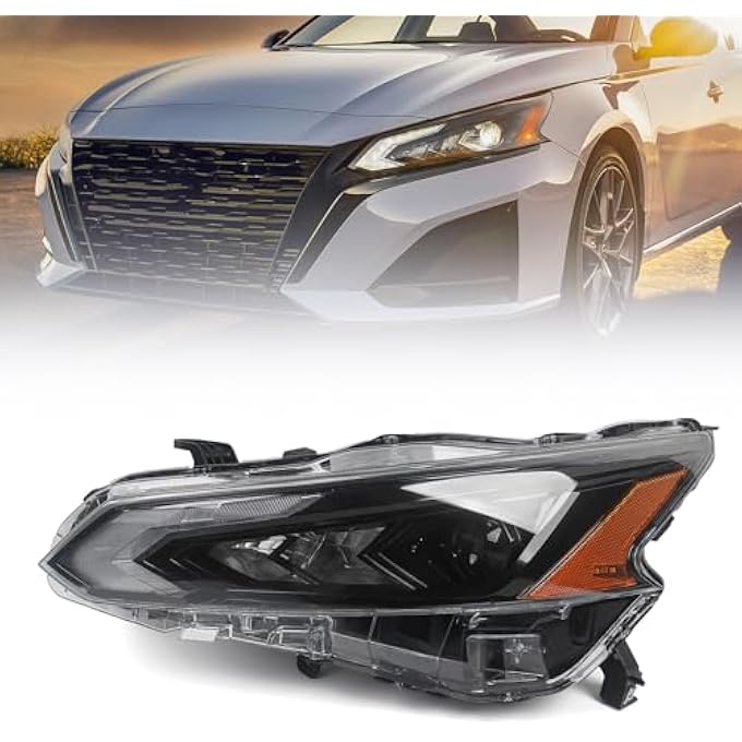 Huray Full Led Headlight Assembly Fit For Nissan Altima 2023 2024 Lh Projector Headlamp WLed Drl Oe Style Left Driver Side - Image 1