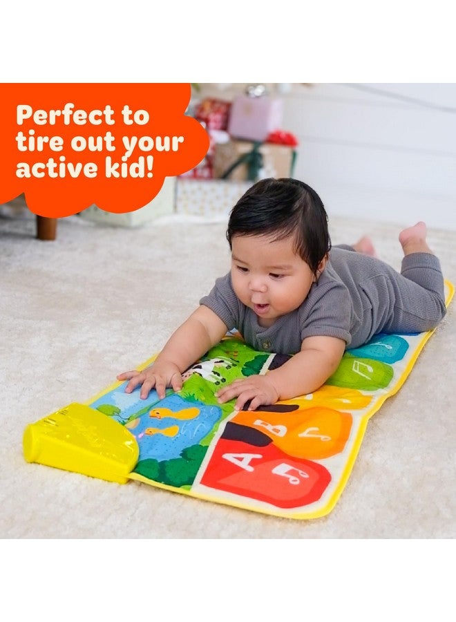 Move2Play , Double Sided Piano Mat | 50+ Sounds & Songs | 1, 2, 3, 4+ Year Old Christmas Gift & Birthday Present | Babys, Toddlers, Boys, & Girls Ages 12, 18, 24+ Months Old  - Image 4