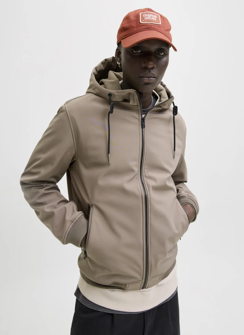 JACK & JONES  Casual Zip Through Hooded Jacket for Men | Best Price UAE