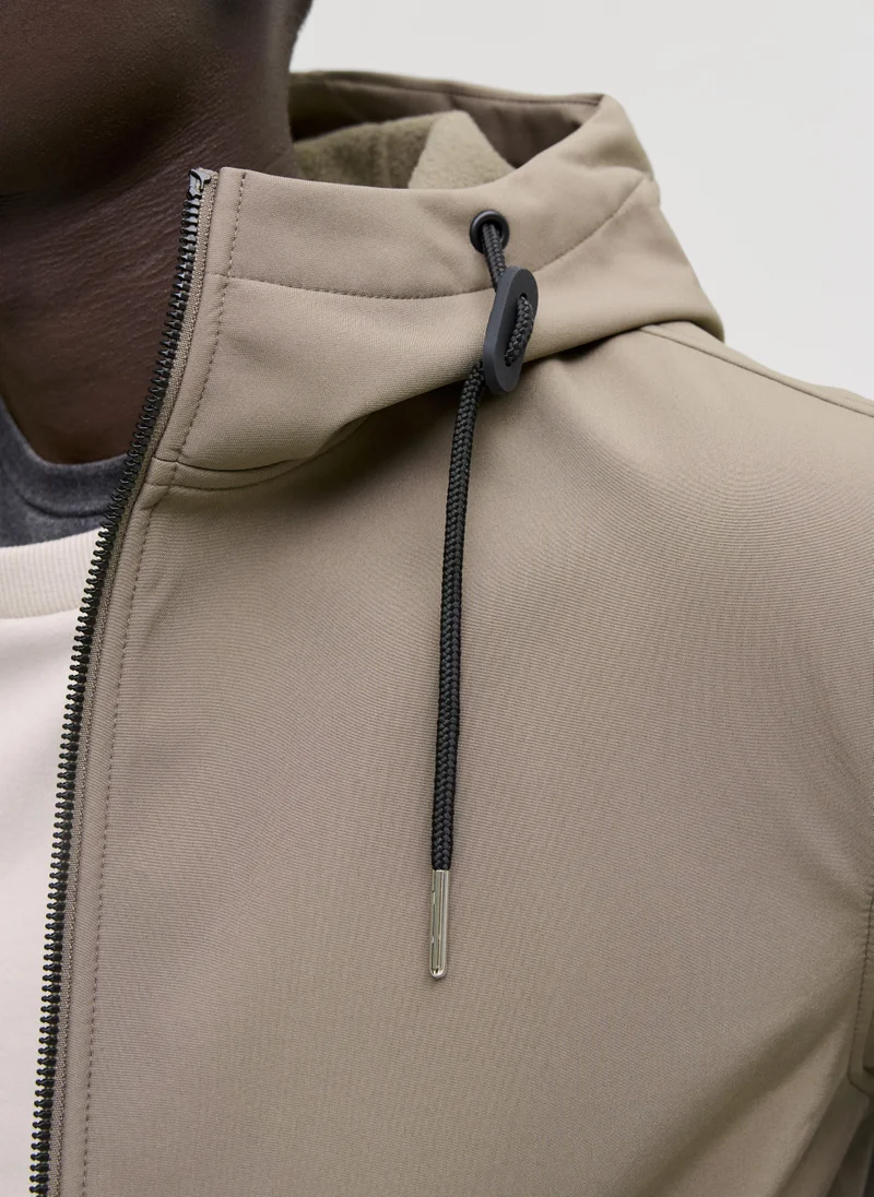 JACK & JONES  Casual Zip Through Hooded Jacket for Men | Best Price UAE