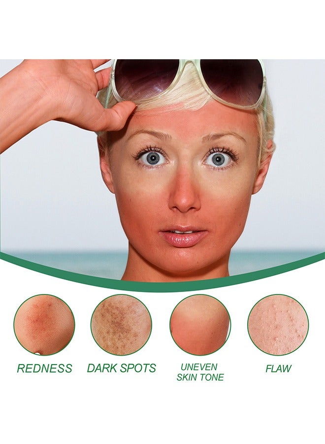 ويست اند مانث كريم تصحيح اللون ، خافي عيوب أخضر مضاد للاحمرار ، كريم مرطب لتصحيح اللون ، كريم تصحيح الصباغ ، يوضع بعد المرطب ، قبل واقي الشمس والمكياج 100 جرام - Image 3