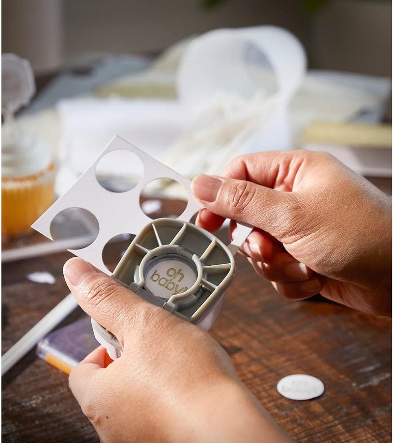 Fiskars Circle 1 Medium Lever Punch for Crafting - Image 4